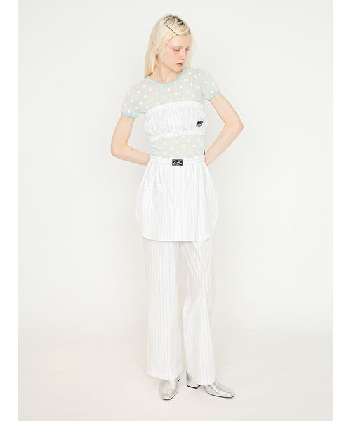 SORIN(ソリン )の「Stripe Bandeau Bustier/ストライプ バンドゥービスチェ(その他トップス・レディース・ライラック/ブルー/ホワイト・38)」の4枚目の写真