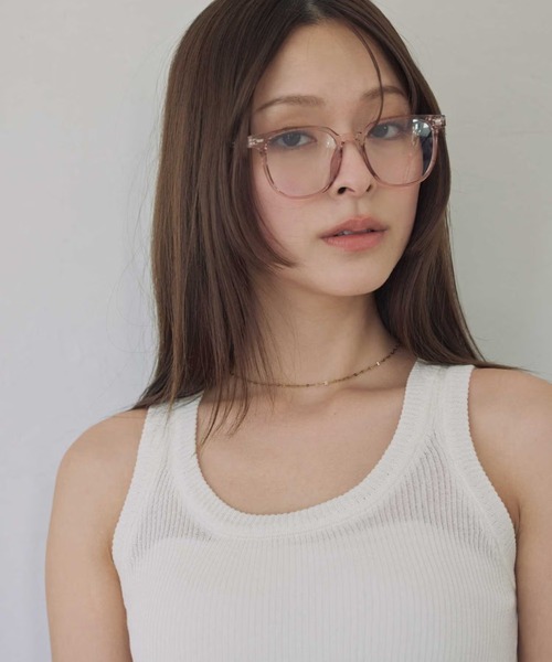 ACYM(アシーム)の「調光ウェリントンサングラス(サングラス・レディース・ピンク/ブラック・FREE)」の12枚目の写真