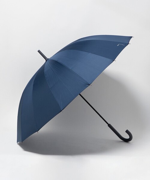 Wpc.（ダブリュピーシー）の「＜Wpc.＞Wpc. Classic 16本骨 アンブレラ 雨傘 長傘 -耐風・晴雨兼用-（長傘・メンズ・ベージュ/ネイビー/ブラック・FREE）」の3枚目の写真