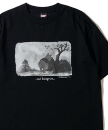 【Winnie-the-Pooh / くまのプーさん】フロントプリント クルーネックTシャツ