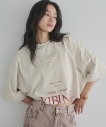 ワイドショート ロゴTシャツ
