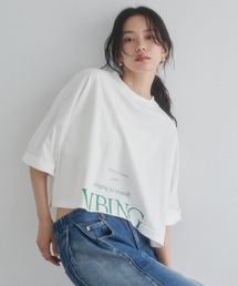ワイドショート ロゴTシャツ