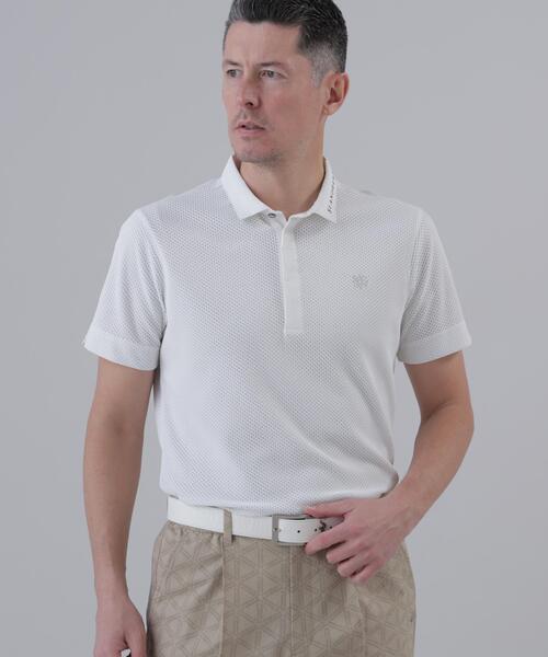 St ANDREWS(セントアンドリュース)の「【St ANDREWS】ビッグメッシュ半袖シャツ (MENS)(ポロシャツ・メンズ・ブラック/グリーン/ホワイト・L/M/LL/LL1)」の2枚目の写真