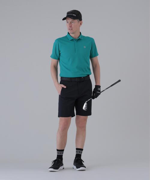 St ANDREWS(セントアンドリュース)の「【St ANDREWS】ビッグメッシュ半袖シャツ (MENS)(ポロシャツ・メンズ・ブラック/グリーン/ホワイト・L/M/LL/LL1)」の7枚目の写真
