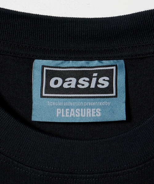 PLEASURES(プレジャー)の「<PLEASURES × oasis>DEFINITELY Tシャツ(Tシャツ/カットソー・メンズ・ブラック・M/L/S)」の2枚目の写真