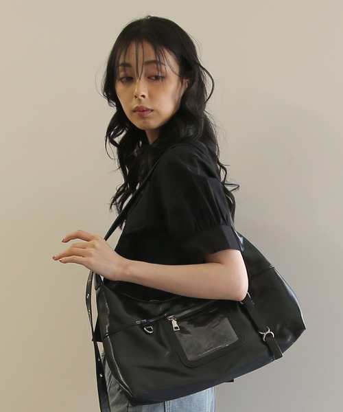 No one knows(ノーワンノーズ)の「ZOZO限定 クラシックデザインショルダーバッグ(ショルダーバッグ・レディース・ブラウン/ブラック・FREE)」の14枚目の写真