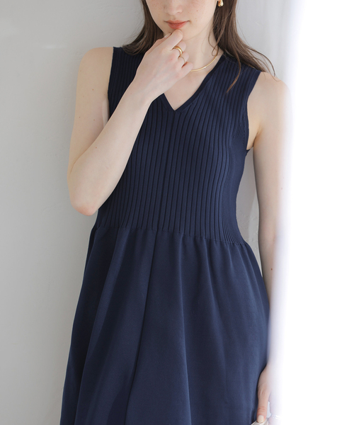 La TOTALITE（ラトータリテ）の「【洗える】ウォッシャブルホールワンピース（ワンピース・レディース・ネイビー/レッド/ブラック・38/36）」の20枚目の写真