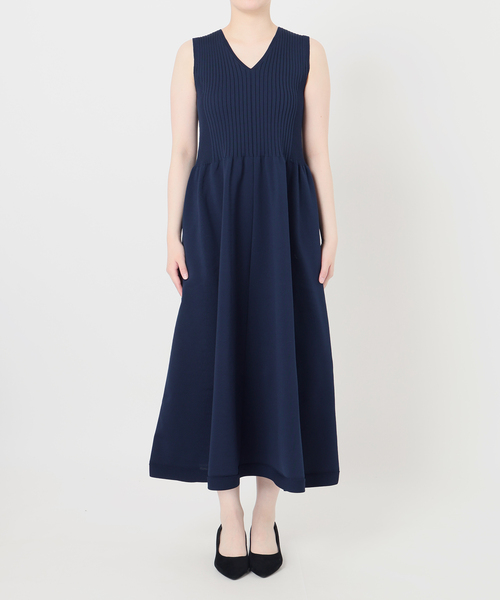 La TOTALITE（ラトータリテ）の「【洗える】ウォッシャブルホールワンピース（ワンピース・レディース・ネイビー/レッド/ブラック・38/36）」の12枚目の写真