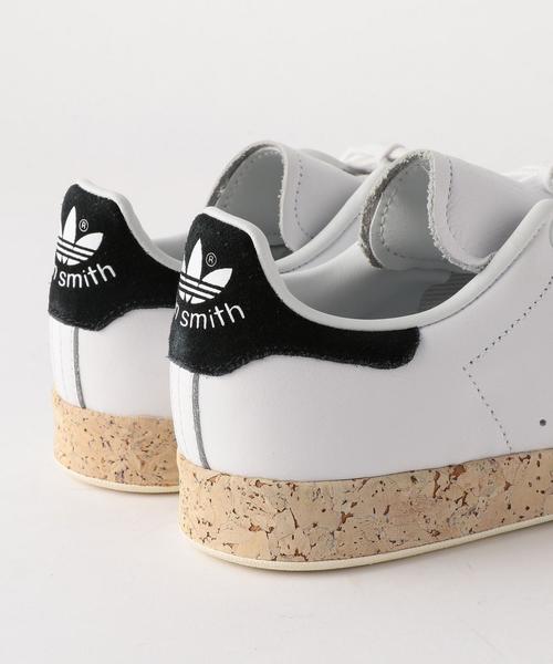 adidas（アディダス）の「アディダス/OC adidas STAN SMITH LUXE W（スニーカー・レディース・ブラック・24cm/23cm/23.5cm/24.5cm/25cm）」の2枚目の写真