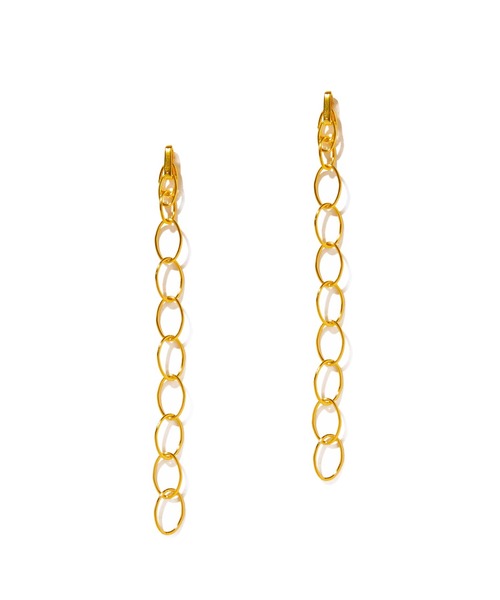 les bonbon(ルボンボン)の「【les bonbon】botanica halo pierce/ボタニカ ヘイロー ピアス ゴールド(ピアス(両耳用)・レディース・ゴールド・FREE)」の2枚目の写真