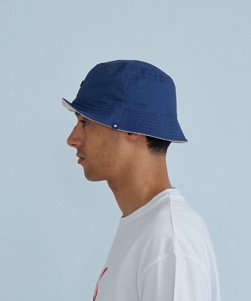 SILAS(サイラス)の「DJANGO’S BUCKET HAT(ハット・メンズ・ホワイト/オレンジ・ONE SIZE)」の6枚目の写真