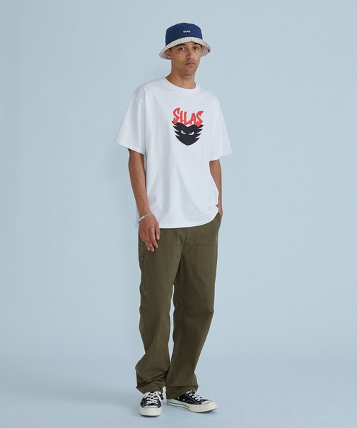 SILAS(サイラス)の「DJANGO’S BUCKET HAT(ハット・メンズ・ホワイト/オレンジ・ONE SIZE)」の13枚目の写真