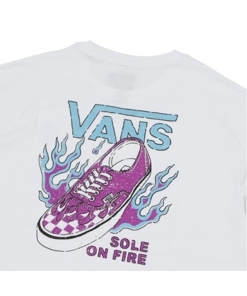 VANS(バンズ)の「VANS ヴァンズ AUTHENTIC 1 SS TEE ショートスリーブ VN0011YEWHT ABC-MART限定 WHITE(Tシャツ/カットソー・メンズ・ホワイト・XX-LARGE/X-LARGE/LARGE/MEDIUM/SMALL)」の3枚目の写真