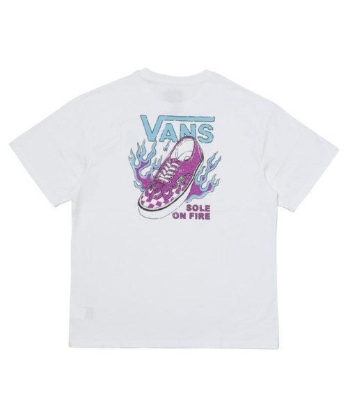 VANS(バンズ)の「VANS ヴァンズ AUTHENTIC 1 SS TEE ショートスリーブ VN0011YEWHT ABC-MART限定 WHITE(Tシャツ/カットソー・メンズ・ホワイト・XX-LARGE/X-LARGE/LARGE/MEDIUM/SMALL)」の2枚目の写真