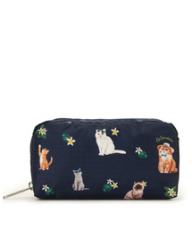 LeSportsac | RECTANGULAR COSMETIC トロピカルミャオキャット(ポーチ)