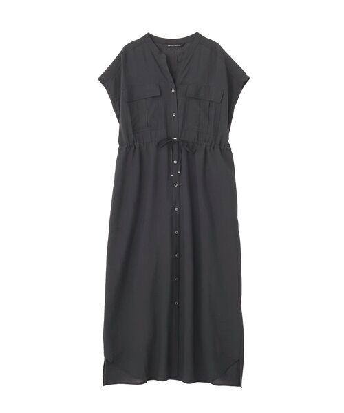 YECCA VECCA(イェッカヴェッカ)の「ミリタリースキッパーシャツワンピース(シャツワンピース・レディース・ベージュ/カーキ/チャコールグレー・FREE)」の20枚目の写真