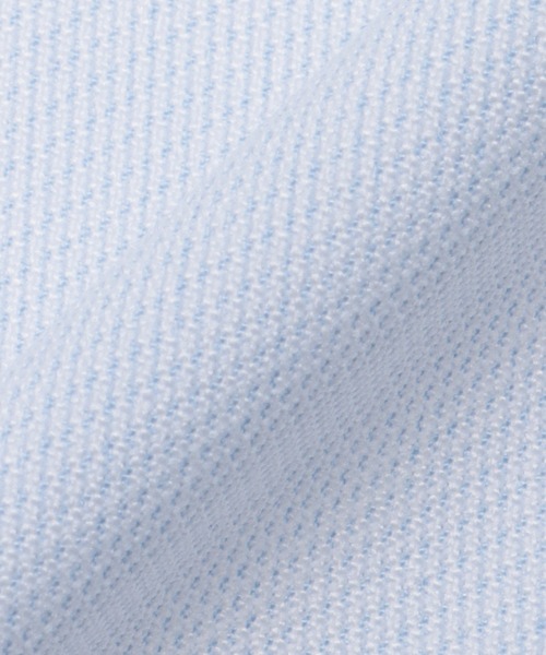 TOKYO SHIRTS(トウキョウシャツ)の「【吸水速乾】【COFREX】形態安定ノンアイロン ボタンダウン 半袖ビジネスワイシャツ(ビジネスシャツ・メンズ・サックスブルー・首回り37cm/首回り39cm/首回り41cm/首回り42cm/首回り43cm)」の5枚目の写真