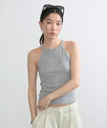 Rib Halter Tank Top / リブホルタータンクトップ