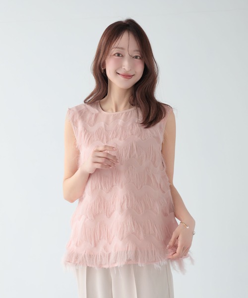 Fit more｜フィットモアのトップス（ピンク/桃色系）通販 - ZOZOTOWN