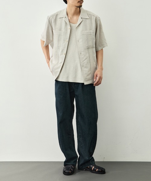 CITY TOKYO(シティトウキョウ)の「【CITY TOKYO/シティートーキョー】KAIHARA DENIM ヴィンテージフェードパンツ(デニムパンツ・メンズ・ダークブルー/ブラック/ダークインディゴブルー・3/2/1)」の10枚目の写真