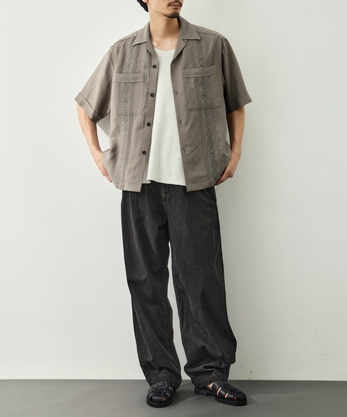 CITY TOKYO(シティトウキョウ)の「【CITY TOKYO/シティートーキョー】KAIHARA DENIM ヴィンテージフェードパンツ(デニムパンツ・メンズ・ダークブルー/ブラック/ダークインディゴブルー・3/2/1)」の14枚目の写真