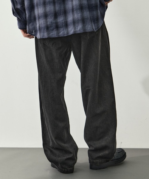 CITY TOKYO(シティトウキョウ)の「【CITY TOKYO/シティートーキョー】KAIHARA DENIM ヴィンテージフェードパンツ(デニムパンツ・メンズ・ダークブルー/ブラック/ダークインディゴブルー・3/2/1)」の18枚目の写真