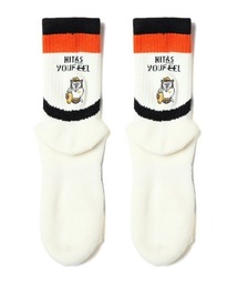 AS2OV（アッソブ）の「【AS2OV GOLF/アッソブ ゴルフ】 OWLUCK SOCKS - ソックス 靴下（ゴルフグッズ）」