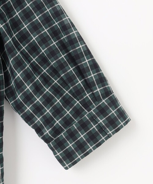 J.PRESS Ladies(J.プレス レディス)の「シズルチェック バンドカラー カットソー(Tシャツ/カットソー・レディース・ベージュ系3/ダークグリーン系3/ネイビー系3・SMALL)」の13枚目の写真