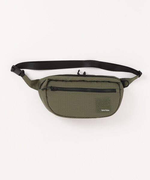 NAUTICA(ノーティカ)の「【NAUTICA/ノーティカ】 NTC-16 ウエストバッグ(ボディバッグ/ウエストポーチ・メンズ・カーキ/ブラック・FREE)」の1枚目の写真