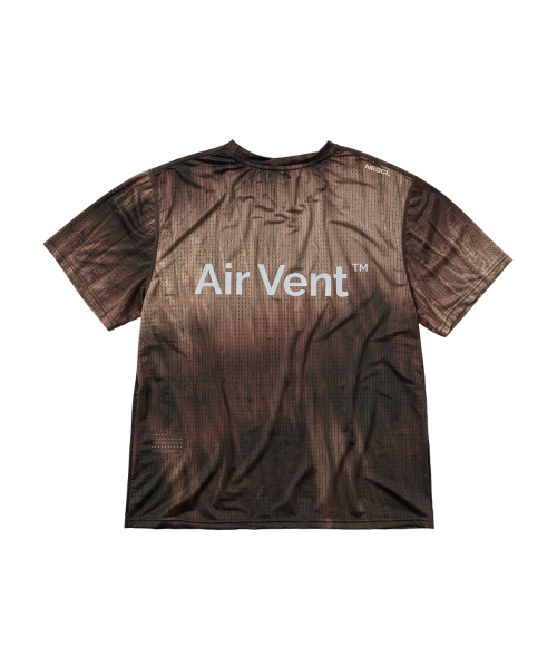NEGATIVE SPLIT CLUB（ネガティブスピリットクラブ）の「エアベントタイダイレースティーシャツ（ブラウン）（Tシャツ/カットソー・レディース・その他・SMALL/MEDIUM/LARGE/X-LARGE）」の2枚目の写真