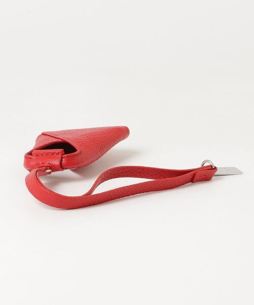 MM6 Maison Margiela（ｴﾑｴﾑｼｯｸｽ ﾒｿﾞﾝ ﾏﾙｼﾞｪﾗ）の「KEY RING SA5UA0006（ストール/ショール・メンズ・レッド/ブラック・FREE）」の4枚目の写真