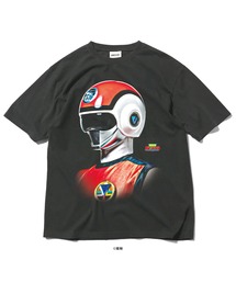 HG250157 スーパー戦隊 × ホームゲーム 【HOMEGAME】 - 半袖Tシャツ 1986 レッドフラッシュ TEE