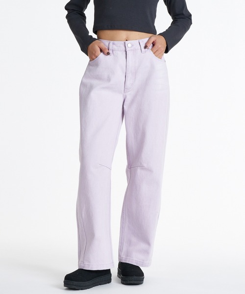 ROXY(ロキシー)の「ROXY/ロキシー ワイドパンツ RPT264038(その他パンツ・レディース・ベージュ/レオパード・M)」の5枚目の写真