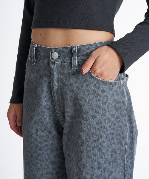 ROXY(ロキシー)の「ROXY/ロキシー ワイドパンツ RPT264038(その他パンツ・レディース・ベージュ/レオパード・M)」の10枚目の写真