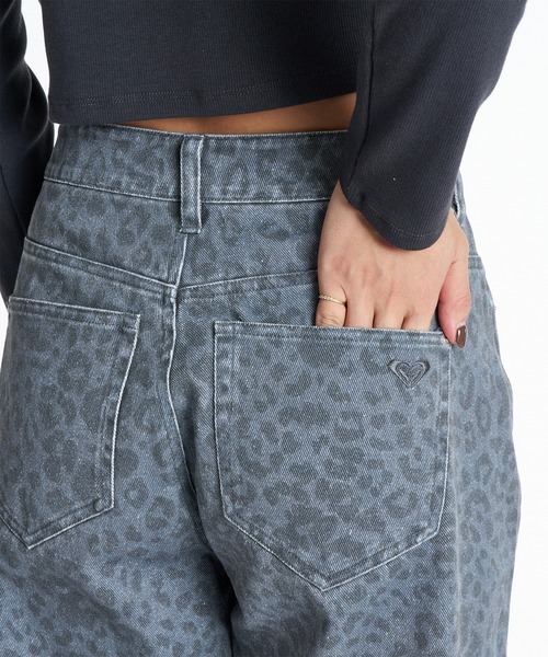 ROXY(ロキシー)の「ROXY/ロキシー ワイドパンツ RPT264038(その他パンツ・レディース・ベージュ/レオパード・M)」の12枚目の写真