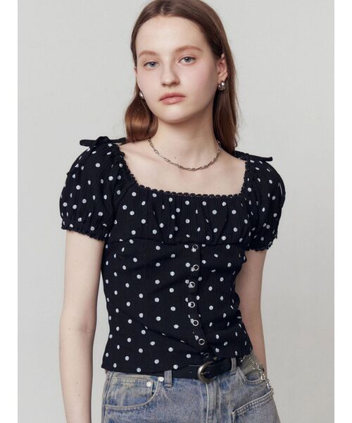 EMODA(エモダ)の「カットオフショルダートップス(Tシャツ/カットソー・レディース・ブラック/グレー/アイボリー/その他・FREE)」の20枚目の写真