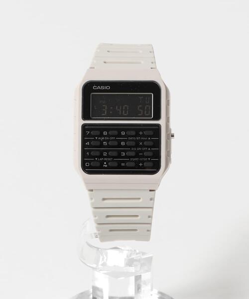 CASIO(カシオ)の「CASIO CA-53WF(アナログ腕時計・メンズ・ブラック/アイボリー・ONE)」の3枚目の写真