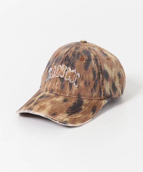 GANNI PRINT CANVAS CAP（キャップ）｜GANNI（ガニー）のファッション