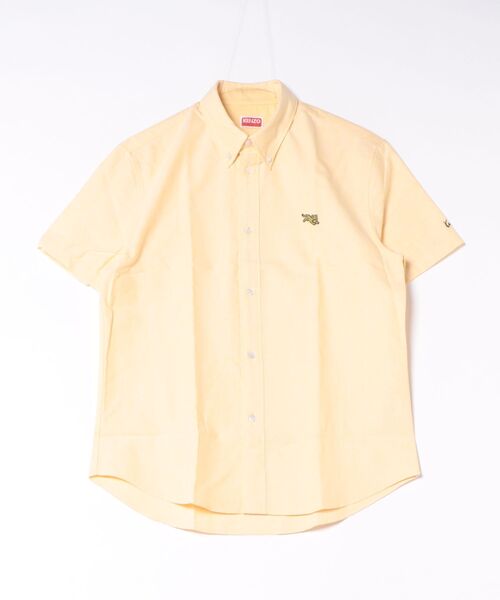KENZO(ケンゾー)の「KENZO JUMPING TIGER CREST CASUAL SS SHIRT(シャツ/ブラウス・メンズ・イエロー系その他・MEDIUM/SMALL)」の1枚目の写真