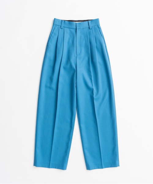 PRANK PROJECT(プランクプロジェクト)の「【2026Autumn Pre-Order】ウーステッドクリースパンツ / Worsted Crease Pants(スラックス・レディース・ブルー/ピンク/ブラウン・38/36)」の22枚目の写真