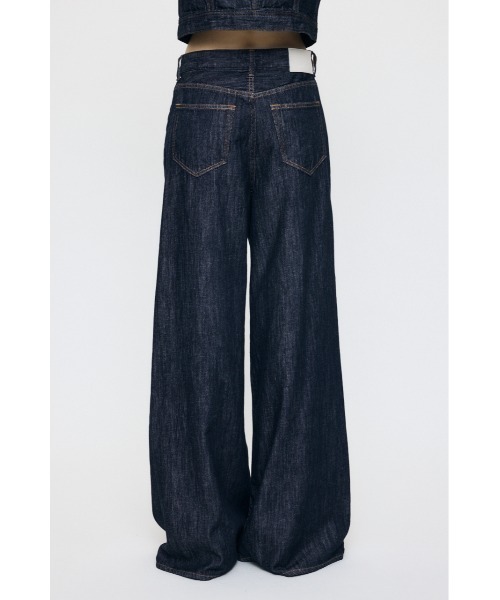 MOUSSY(マウジー)の「【26年AW新作】【セットアップ対応】WESTERN WIDE BAGGY(デニムパンツ・レディース・ワンウォッシュ・1/0/2)」の11枚目の写真