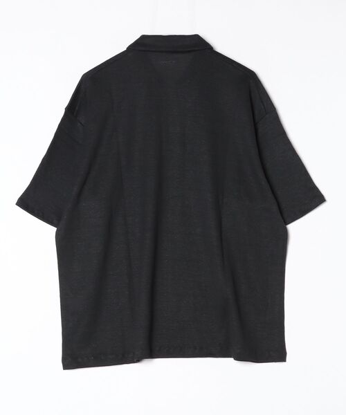 yoko sakamoto(ヨーコサカモト)の「【YOKO SAKAMOTO】 POLO(ポロシャツ・メンズ・ブラック/キナリ・MEDIUM/SMALL)」の8枚目の写真