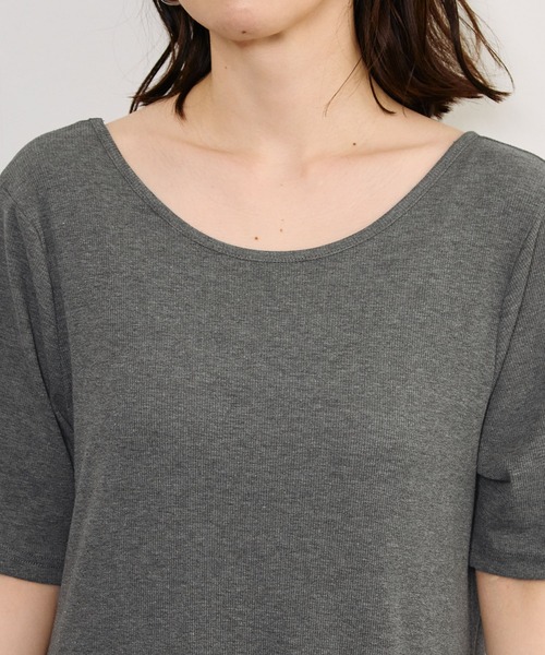 STELLA FISH(ステラフィッシュ)の「リブワンピース/2way(ワンピース・レディース・チャコールグレー/ブラウン・SMALL/MEDIUM/TALL)」の10枚目の写真