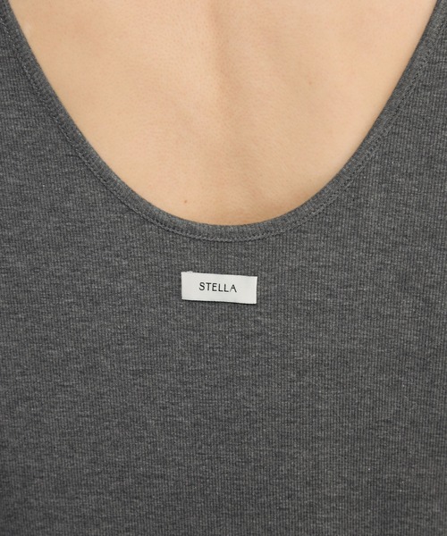 STELLA FISH(ステラフィッシュ)の「リブワンピース/2way(ワンピース・レディース・チャコールグレー/ブラウン・SMALL/MEDIUM/TALL)」の11枚目の写真