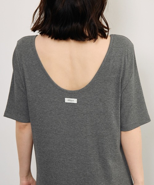 STELLA FISH(ステラフィッシュ)の「リブワンピース/2way(ワンピース・レディース・チャコールグレー/ブラウン・SMALL/MEDIUM/TALL)」の12枚目の写真