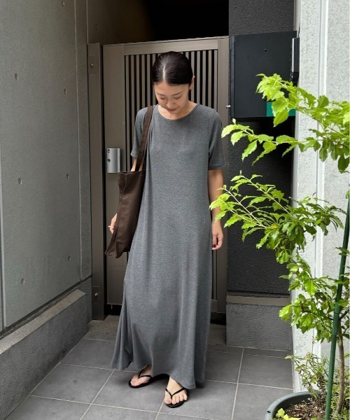 STELLA FISH(ステラフィッシュ)の「リブワンピース/2way(ワンピース・レディース・チャコールグレー/ブラウン・SMALL/MEDIUM/TALL)」の17枚目の写真