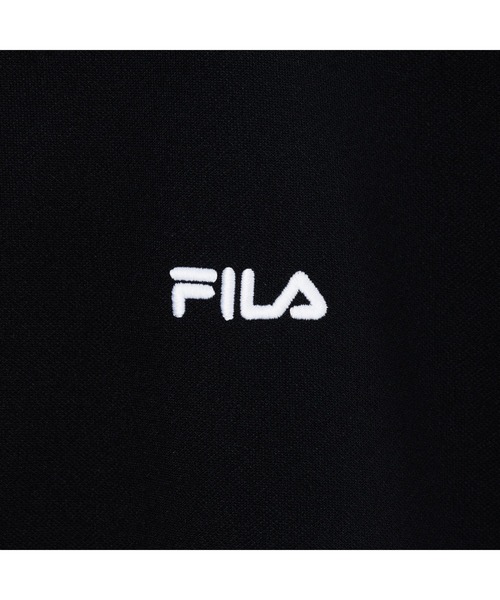 FILA（フィラ）の「LOGO TAPE TRACK TOP / ロゴテープ　トラックトップ（その他トップス・レディース・ワインレッド/ブラック/カーキ・M/L/XL）」の5枚目の写真