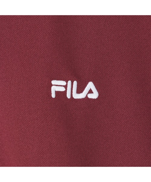 FILA（フィラ）の「LOGO TAPE TRACK TOP / ロゴテープ　トラックトップ（その他トップス・レディース・ワインレッド/ブラック/カーキ・M/L/XL）」の9枚目の写真