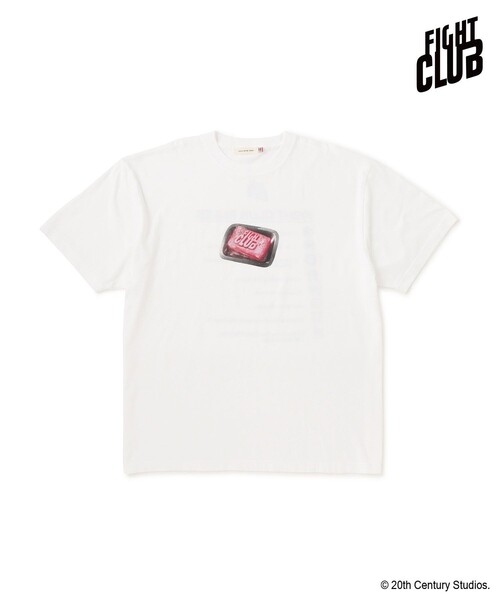 GOOD ROCK SPEED(グッドロックスピード)の「【GOOD ROCK SPEED/グッドロックスピード】ファイトクラブアイコンTシャツ(Tシャツ/カットソー・メンズ・チャコールグレー/ホワイト・M/S/L)」の2枚目の写真