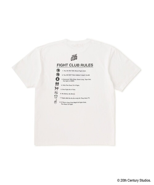 GOOD ROCK SPEED(グッドロックスピード)の「【GOOD ROCK SPEED/グッドロックスピード】ファイトクラブアイコンTシャツ(Tシャツ/カットソー・メンズ・チャコールグレー/ホワイト・M/S/L)」の3枚目の写真